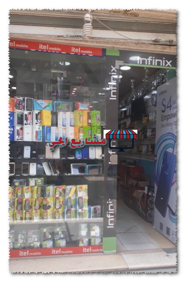 ديكور مشروع محل موبايلات