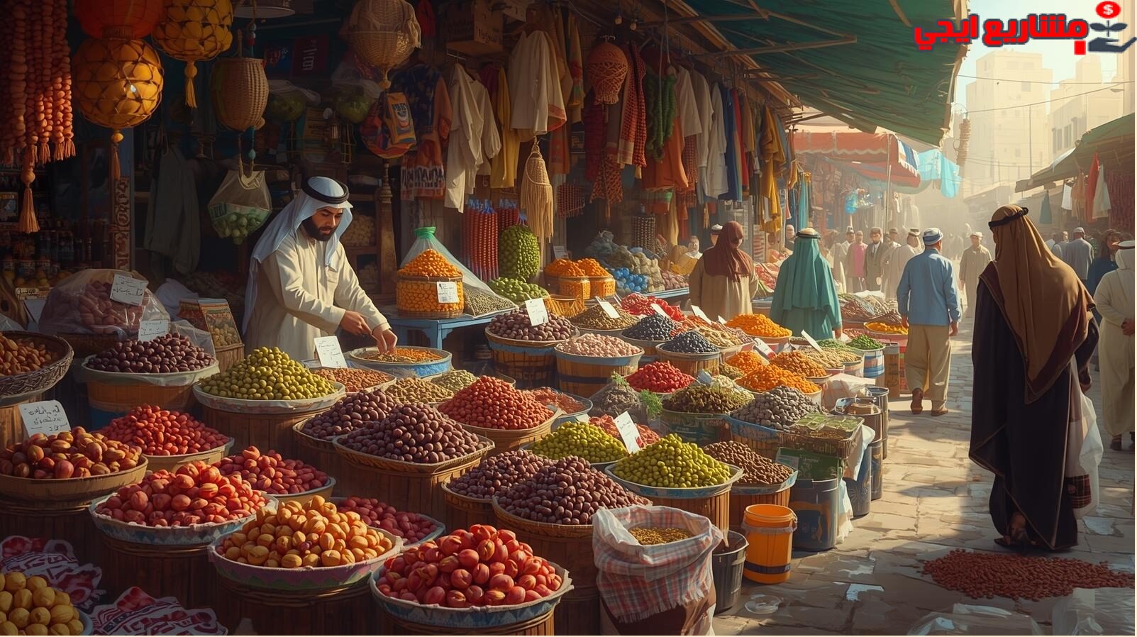 مشروع تجارة المواد الغذائية بالجملة في السعودية