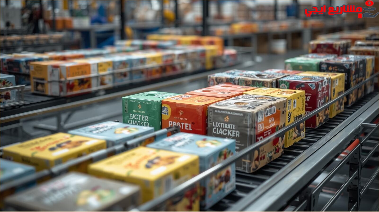 مشروع شركة تعبئة وتوزيع للمواد الغذائية
