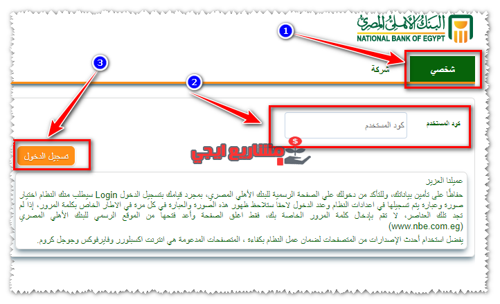 الاهلى نت للافراد دخول