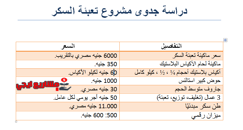 دارسة جدوى