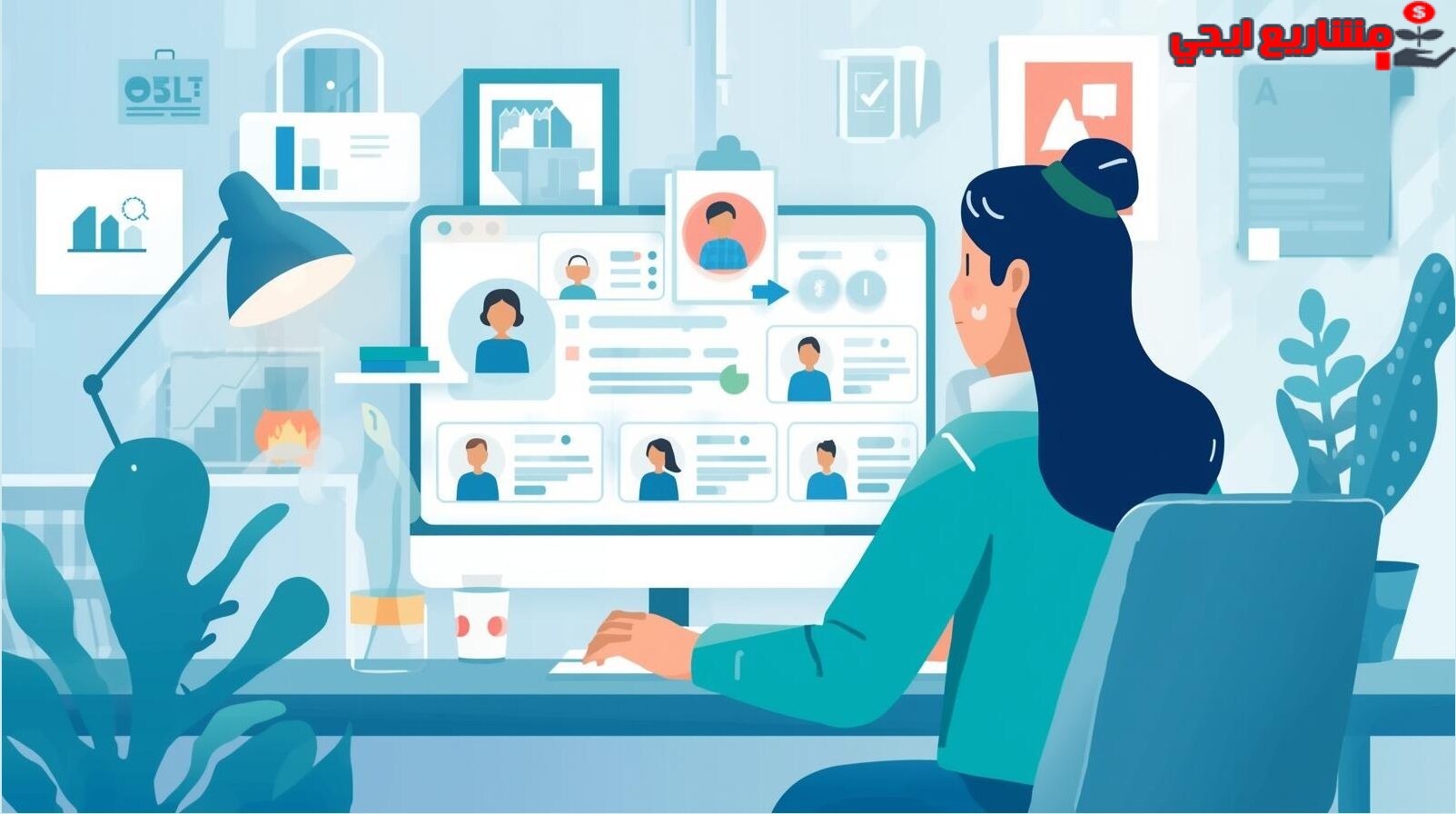 خطوات إنشاء مشروع أونلاين
