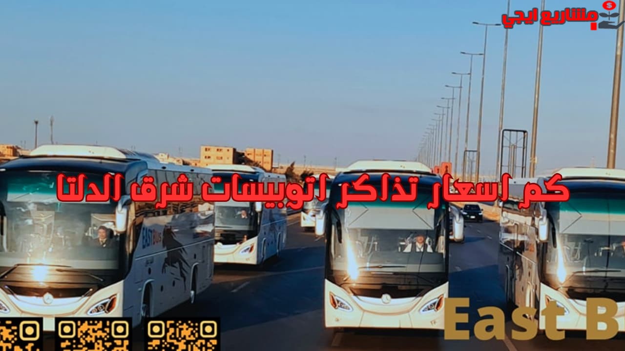 كم اسعار تذاكر اتوبيسات شرق الدلتا