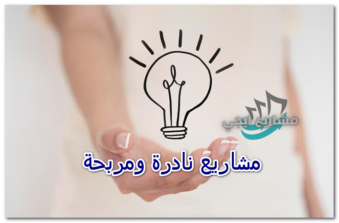 مشاريع نادرة ومربحة