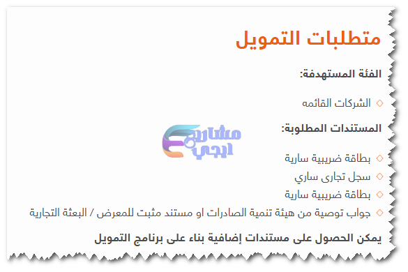 شروط قروض بنك الاسكندرية للمشروعات الصغيرة
