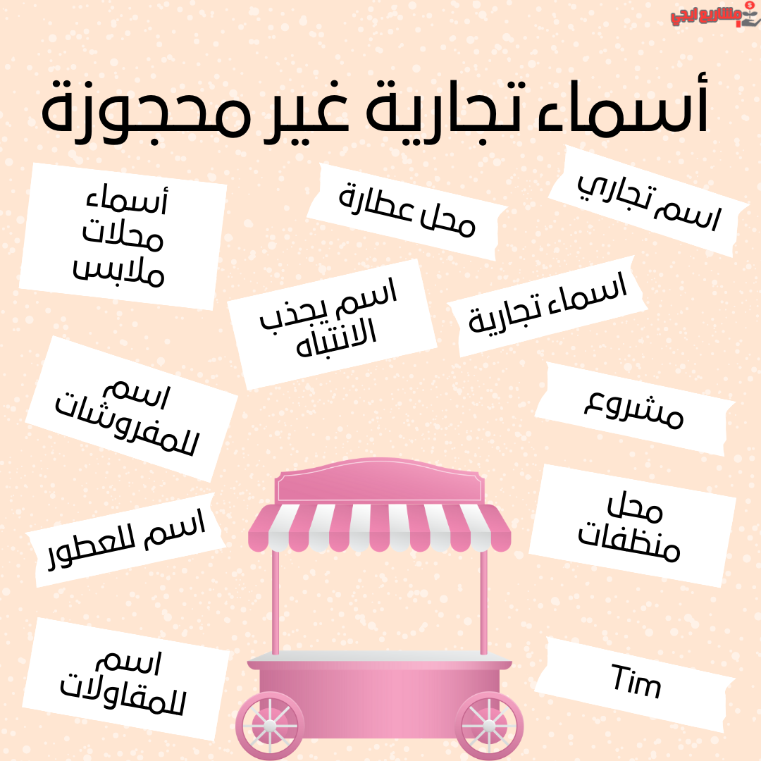 اقتراحات أسماء تجارية غير محجوزة