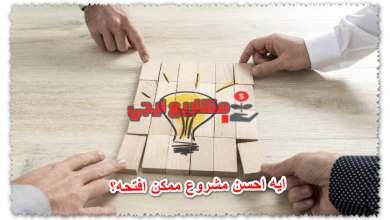 ايه احسن مشروع ممكن افتحه؟