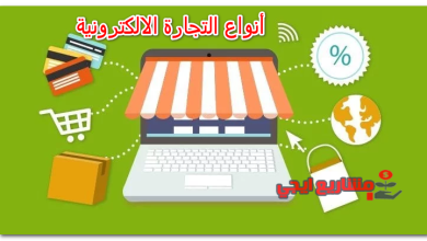 انواع التجارة الالكترونية