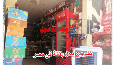 مشروع محل بقالة فى مصر