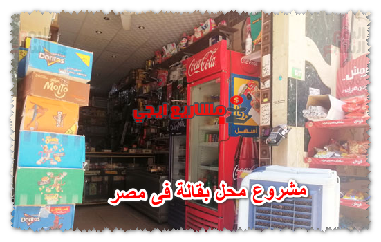 مشروع محل بقالة فى مصر