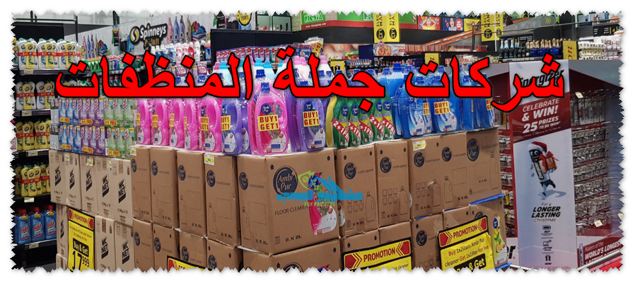 شركات جملة المنظفات