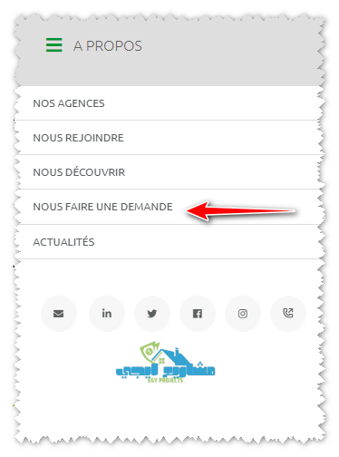 تقديم طلب