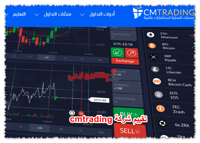 تقييم شركة cmtrading
