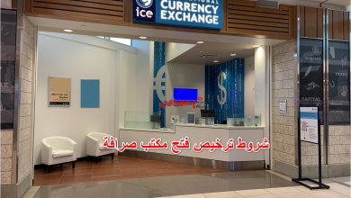 شروط ترخيص فتح مكتب صرافة