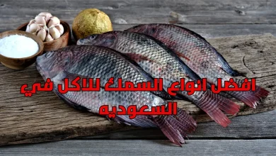 افضل انواع السمك للاكل في السعوديه