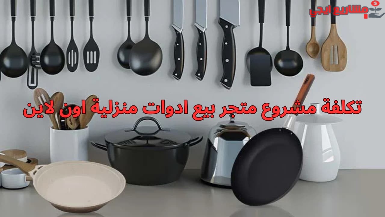 تكلفة مشروع متجر بيع ادوات منزلية اون لاين