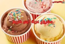 مشروع عربة ايس كريم