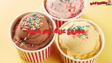 مشروع عربة ايس كريم